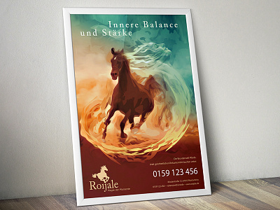 Roijale Poster horse riding soul