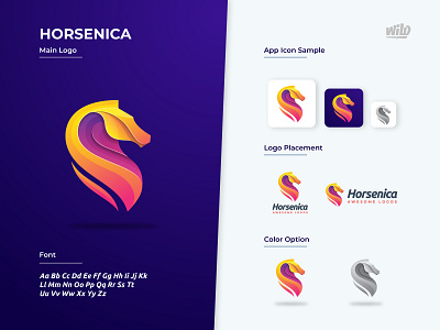 Horsenica Logo Design Concept