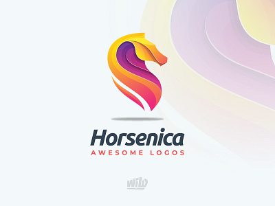 Horsenica Logo Design Concept animals app branding colorful concept design elegant graphic design horse icon illustration logo minimalist modern ui vector