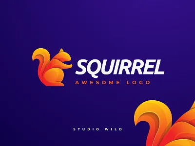 Squirrel Logo Design Concept 3d animals animation app branding colorful concept design graphic design icon illustration logo minimalist modern ui vector