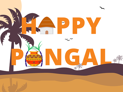Happy Pongal (தைப்பொங்கல்) agriculture celebration farmer festival happy pongal 2018 harvest harvest festival hut pongal river tamilnadu village