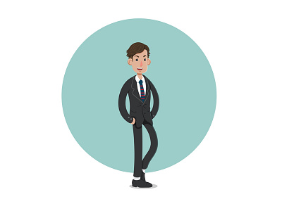 Businessman Character businessman cartoon character illustration people