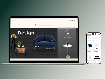 Furniture mobile app an & e-commerce website