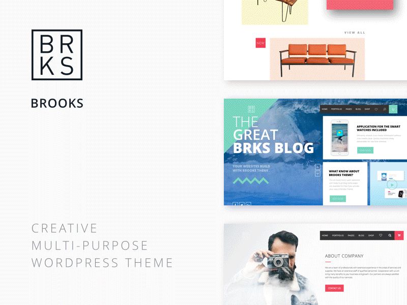 Brooks WordPress Theme
