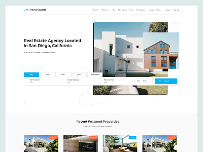 Home Experts agency app brand branding digital green icon illustration interface landing page product real estate realestate startup ui ux vector web website website design