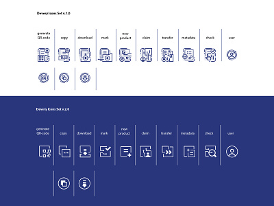 Icons blockchain icon ui ux vector