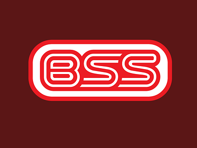 BSS Patch 70s custom inline patch retro retro badge type typography