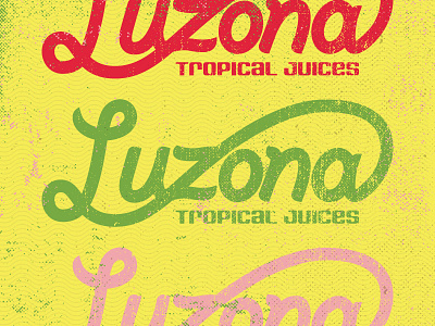 Luzona Script custom script texture