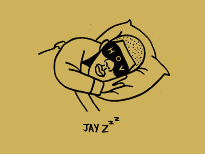 Jay ZzZ doodle doodlezhaus hov illustration jay z