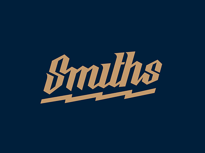 Smiths blackletter custom lettering lettering smiths type typography
