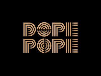 dopepope custom lettering dopepope hand lettering lettering soundcloud type typography