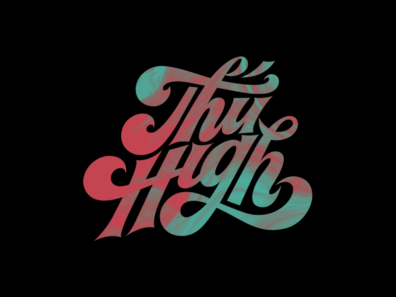 Monday 420 custom lettering hand lettering high lettering vietnamese