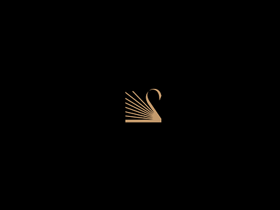 Swan Publishing House brand branding identity logo logo design swan