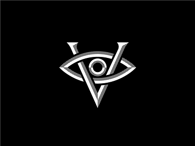 V I E T S U A L eye identity logo v vietsual visual