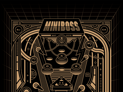 MINIBOSS Pinball arcade arcade bar boss california game mini miniboss restaurant san jose video game