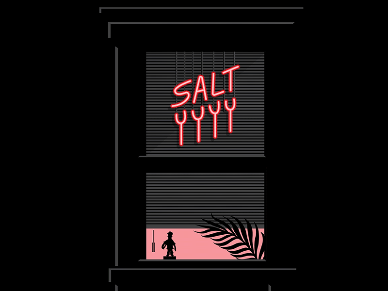 Saltyyyy Vy animation chill dilla dog gif jay dee jay dilla mood salty saltyyyy tropical