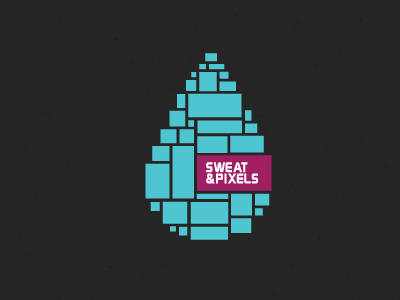 Sweat&Pixels identity logo typography