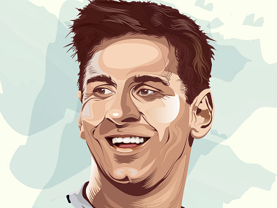 Messi graphic design illustration messi vector