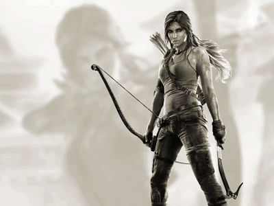 Lara Croft - Animated Character Quotes animation game gif lara croft quote tomb raider