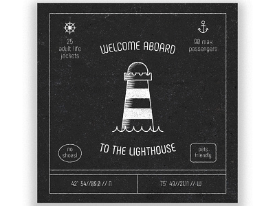 Lighthouse matchbox animation design graphic design handdrawn illustration rubberhose vector