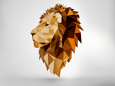 Polygon Lion