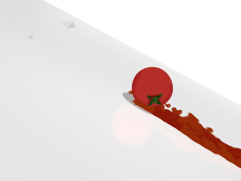 Tomato motion design motion graphics tomato