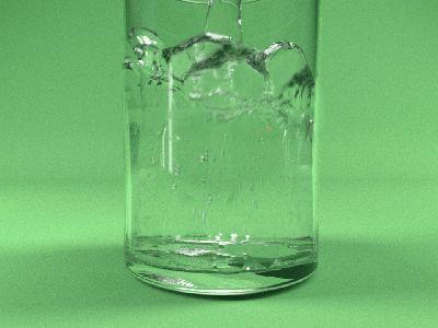 Follow our 3 step program c4d corona render cup water