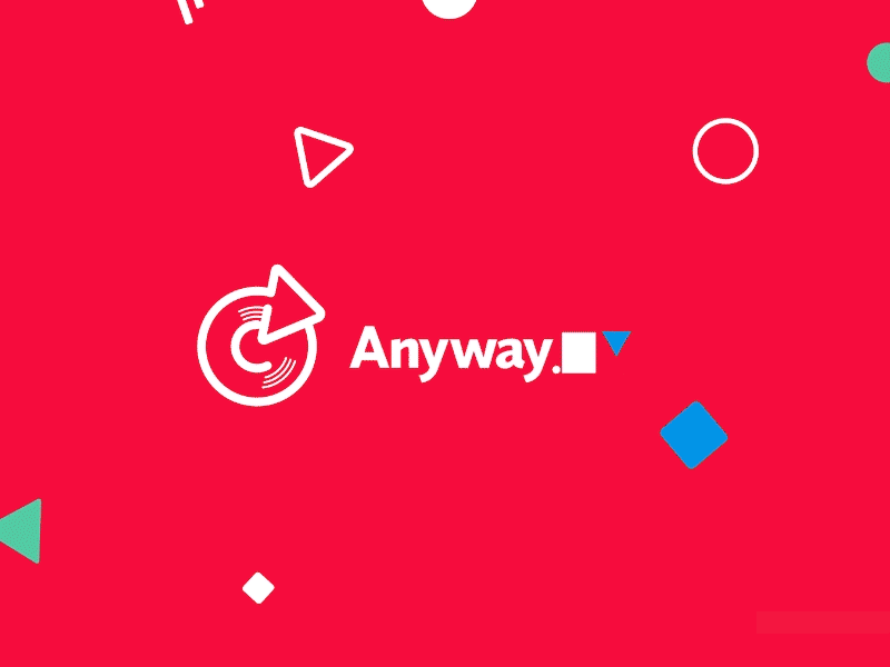 Anyway-TV tv logo motion graphics