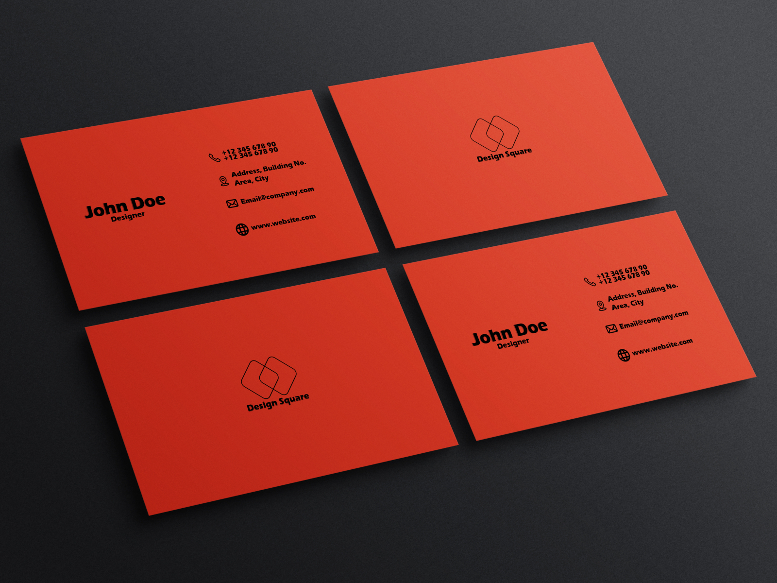 Business Cards by Usman Jamil on Dribbble