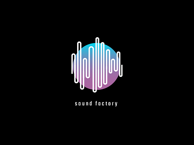 Sound Factory (Anastasija Vasiljeva, 03.2020) branding logo mediadesign