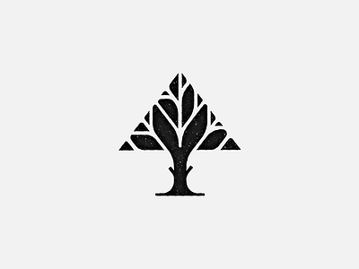 Arrow tree logo mark for a young law firm