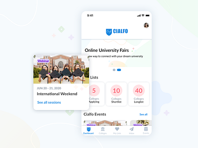 Cialfo Mobile Events