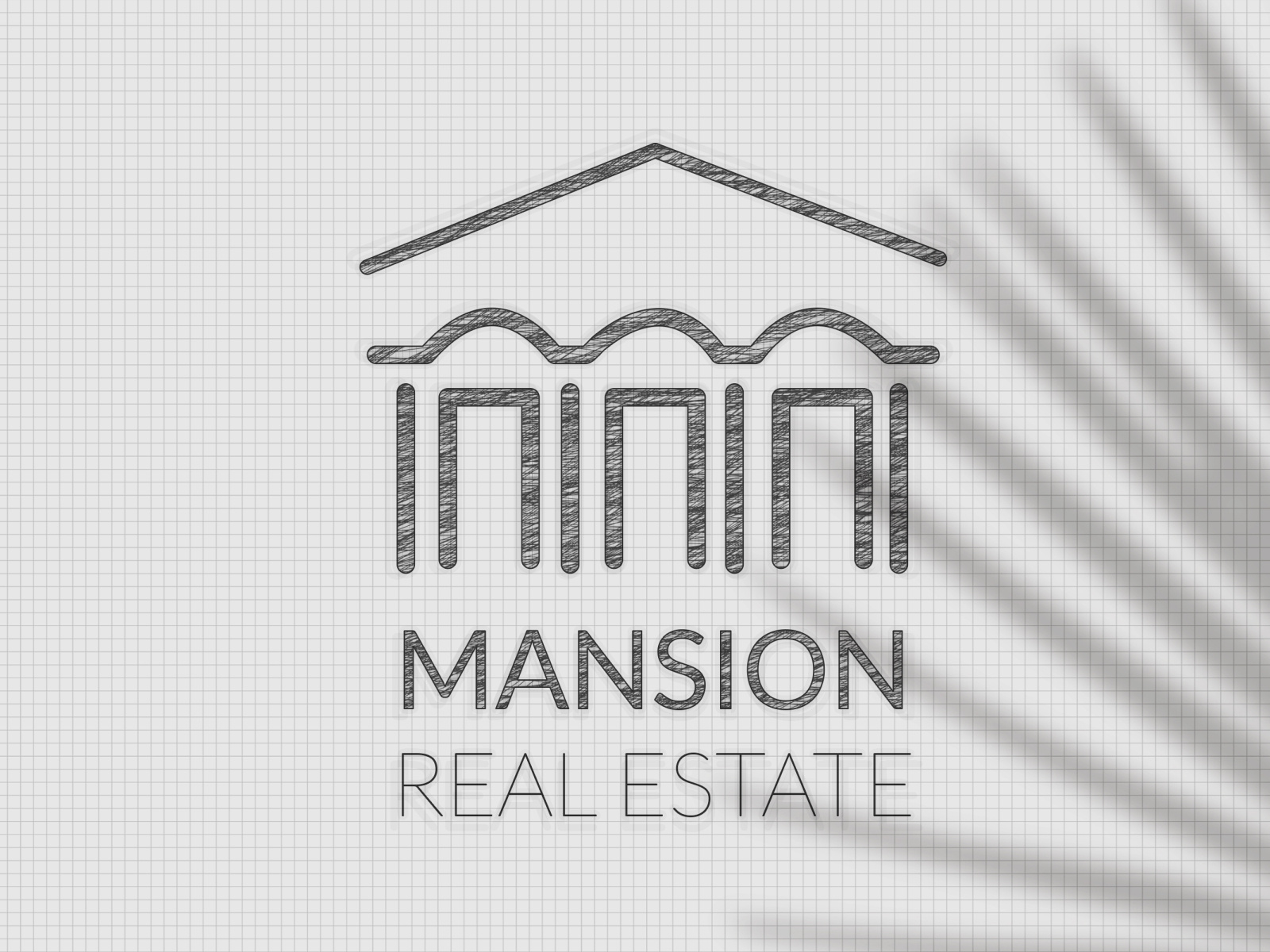 Mansion Real Estate Logo by Manal Muddsar Ali on Dribbble