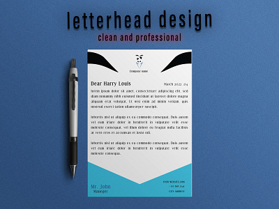 Letterhead design