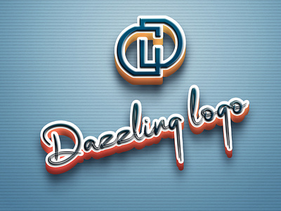 dazzling 3d logo