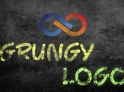 Grungy Logo grunge effect grunge logo grungy text