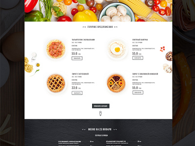 Trattoria site redesign