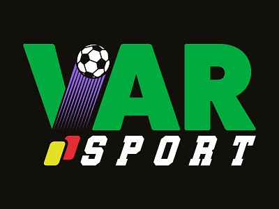 VarSport logo branding football football logo logo soccer sports logo vector vintage logo