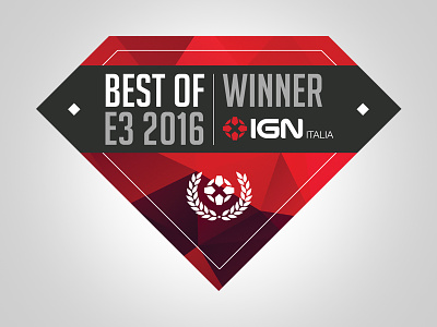 Best of E3 2016 Award award banner diamond e3 games gaming ign insignia