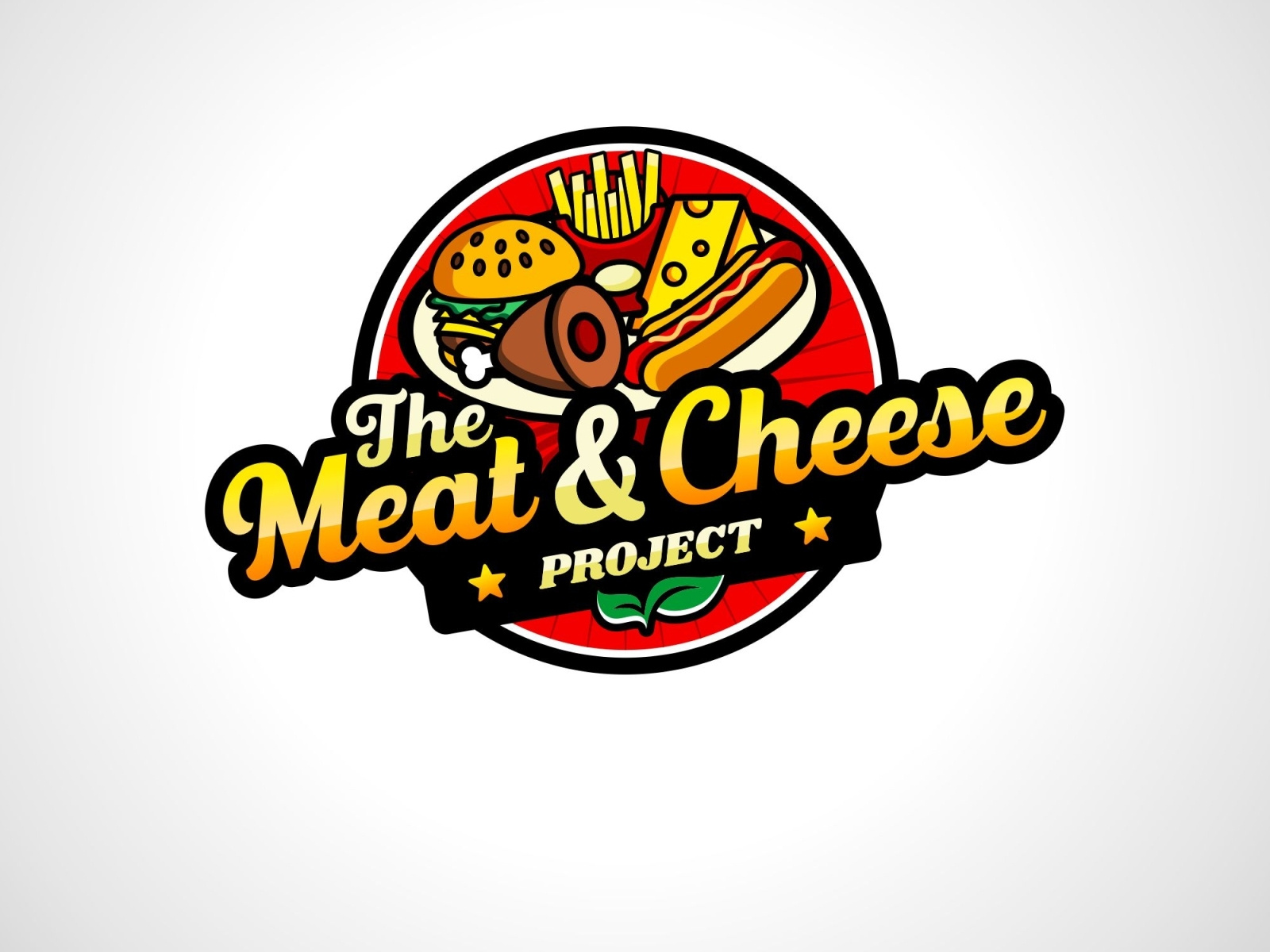 The Meat & Cheese Project Logo Design (Sample2) by Nouman Saleem on