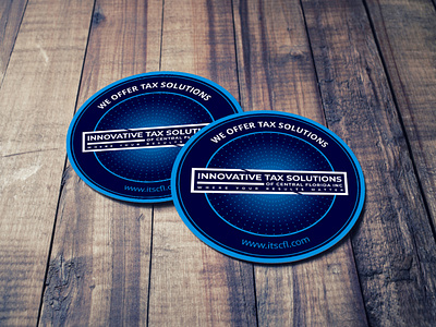 Innovative Tax Solutions - Coaster Design Project