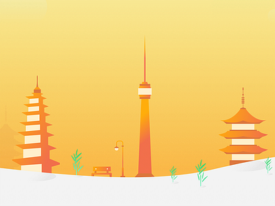 Flying Mummpi Redesign - Asian Mood #2 appstore asian digital flat game illustration redesign