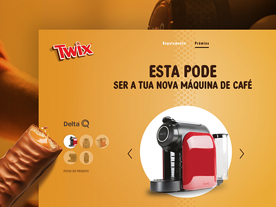 Twix Campaign campaign digital landing twix uiux web