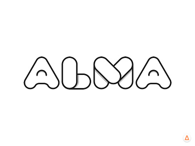 ALMA 🍎 alma apple font type