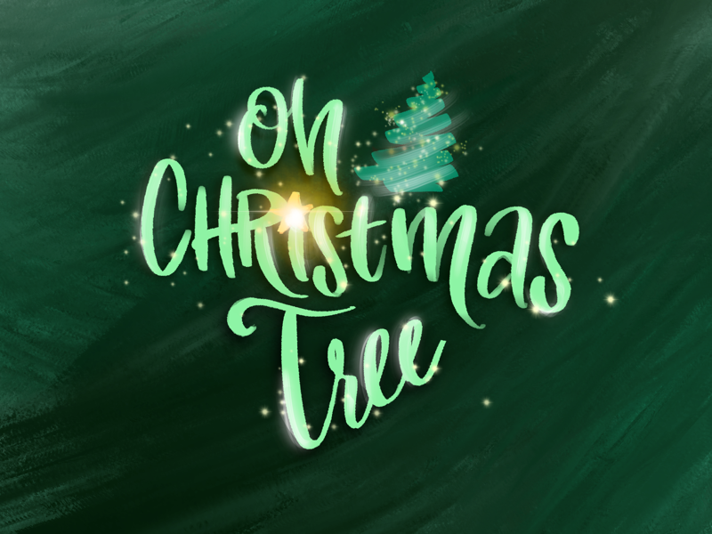 Oh Christmas Tree by Coley Lind on Dribbble