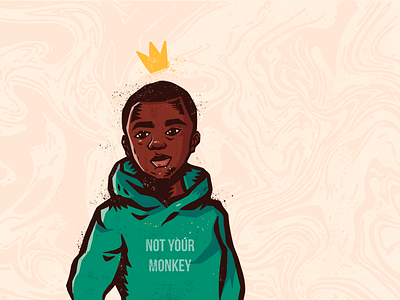 Im Not Your Monkey adobedoaw adobesketch applepencil hm illustration ipadpro johannesburg southafrica vector