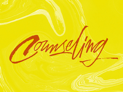 Counseling calligraphy chakra grunge holistic lettering line logo pen reiki ruling tiralineas typography