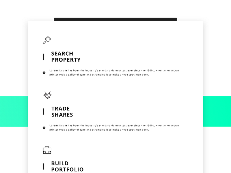 brickEX Trade real estate shares by LVIVCODE on Dribbble