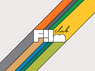 FILMCLUB branding design graphic design logo typography