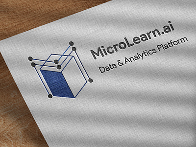 Microlearn Logo logo logo design minimal
